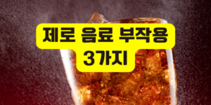 제로 음료 부작용